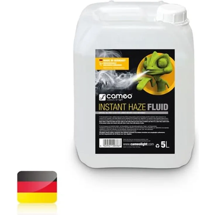 Cameo INSTANT HAZE FLUID 5L - Spezielles ölfreies Hazefluid für Cameo INSTANT Hazer