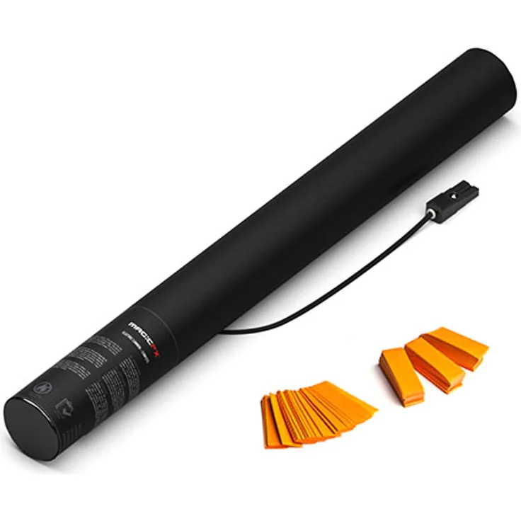 Magic FX Elektrische Konfettikanone 50cm - Orange