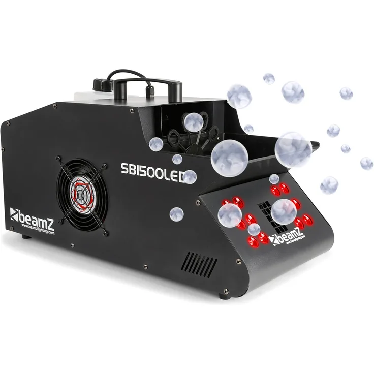 beamZ SB1500LED Nebel & Seifenblasenmaschine RGB LEDs