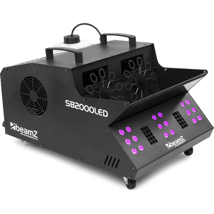beamZ SB2000LED Nebel & Seifenblasenmaschine RGB LEDs