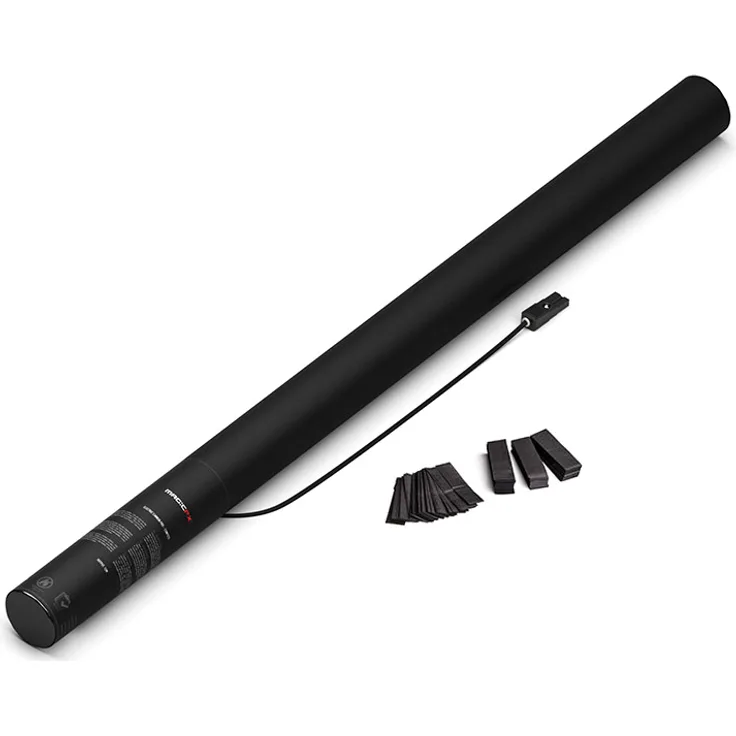 Magic FX Elektrische Konfettikanone PRO 80cm - Schwarz
