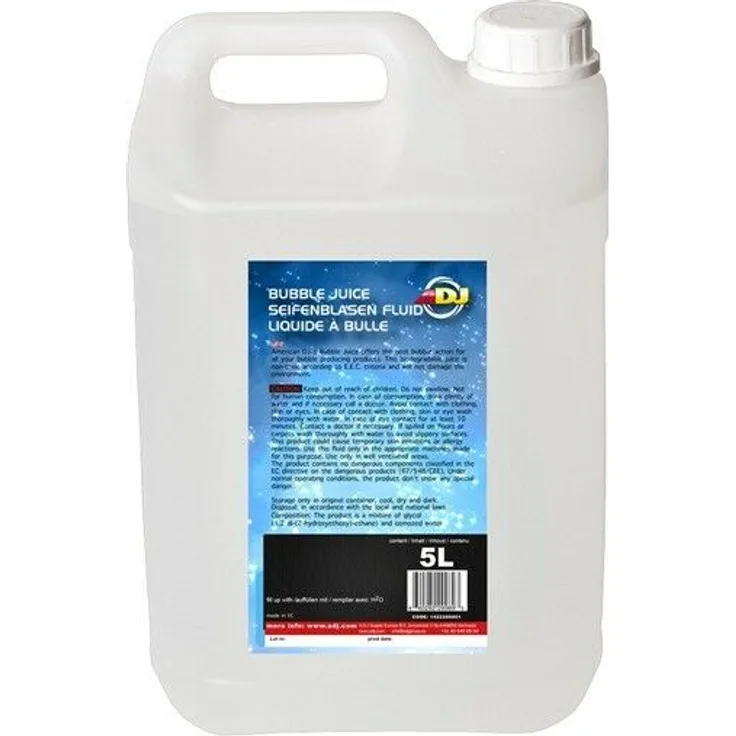 ADJ Seifenblasenfluid, gebrauchsfertig 5,0 Liter