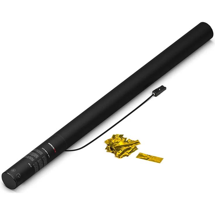 Magic FX Elektrische Konfettikanone PRO 80cm - Gold Metallic