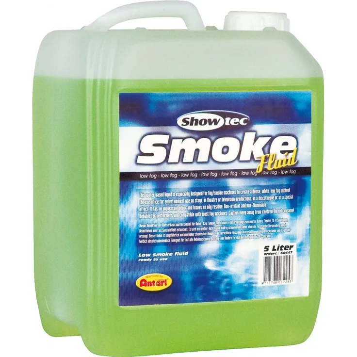 Showtec Low Smoke Fluid 5 L, Flachnebel