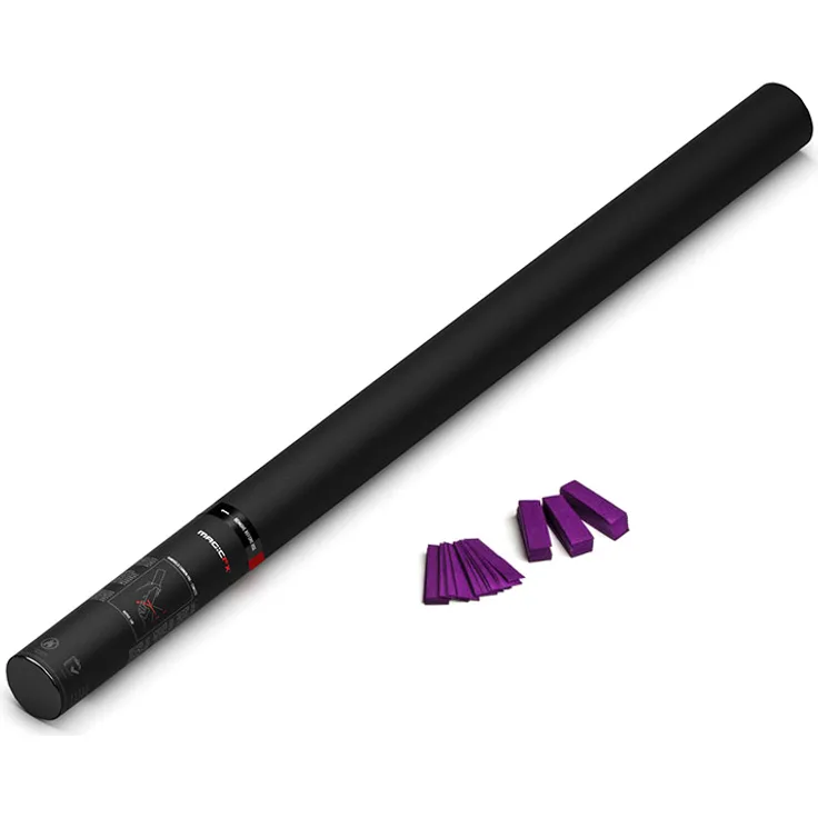 Magic FX Handbetriebene Konfettikanone PRO 80cm - Lila