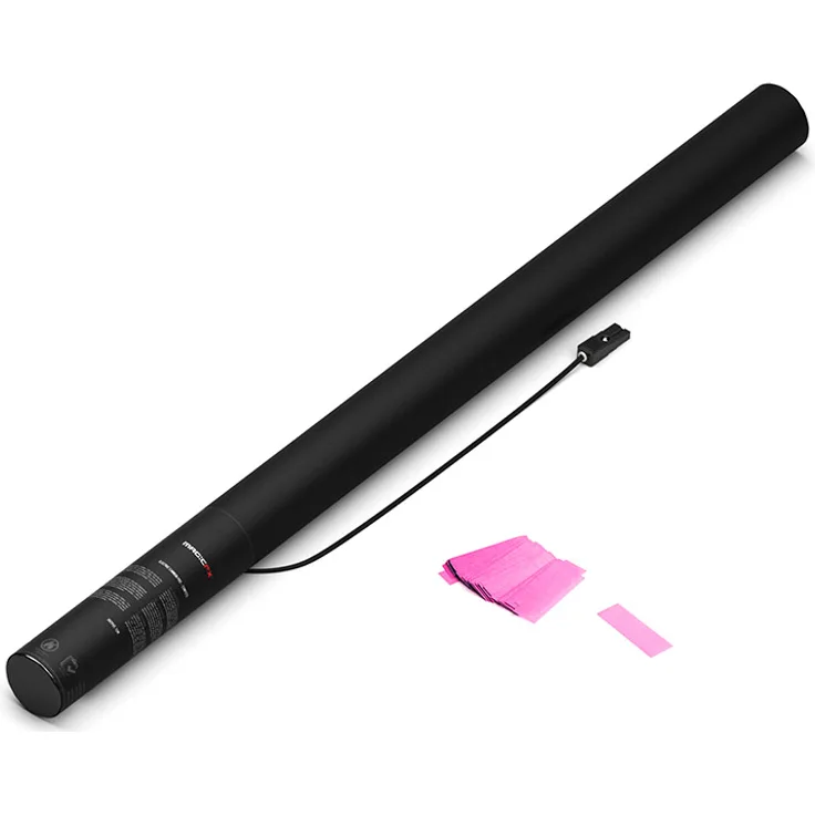 Magic FX Elektrische UV Konfettikanone PRO 80cm - Fluo Pink