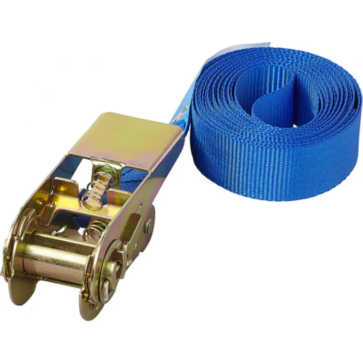 Spanngurt blau mit Ratsche 3,5 Meter