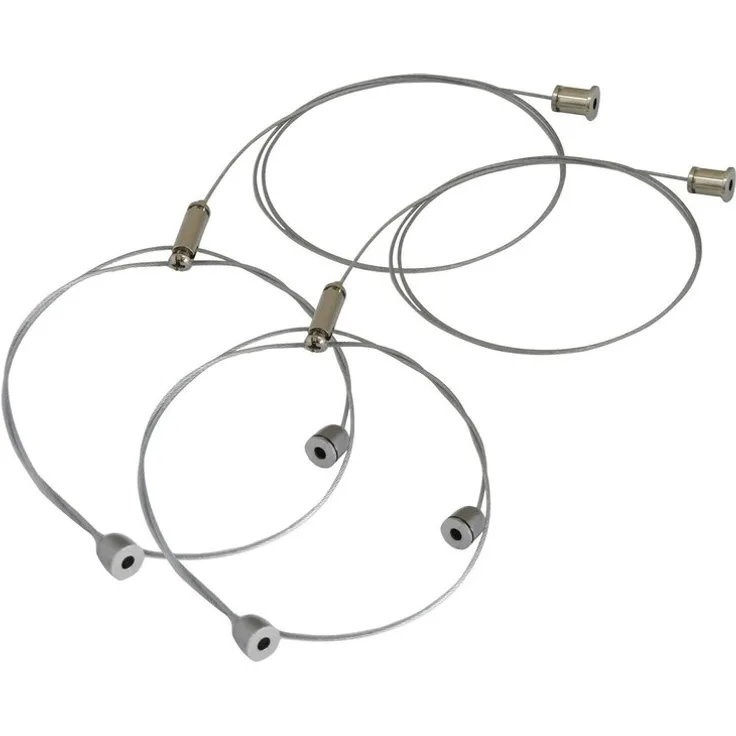 Seilsystem Seilabhängung Befestigung Seil Aufhängung SET für LED Panel Deckenleuchten Lampe