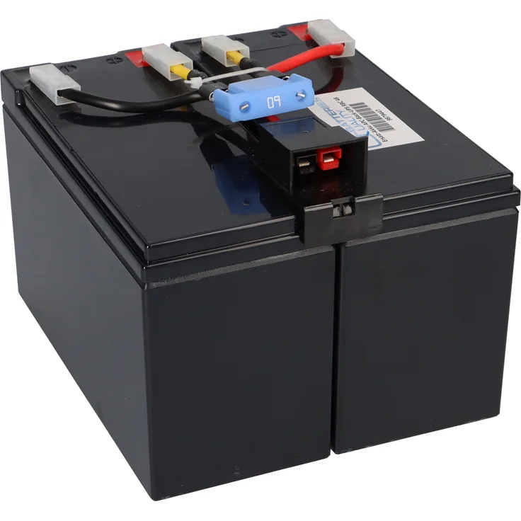 Ersatz-Akku für APC-Back-UPS RBC48 fertiges Batterie Modul zum Austausch Plug & Play
