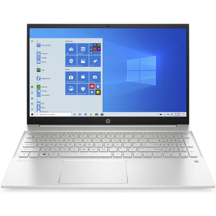 HP Pavilion 15-eh1675ng - 16 Zoll Full HD, AMD Ryzen 7 5700U, 8GB RAM, 512GB SSD, Windows 10 Home 64-bit (429D1EA)