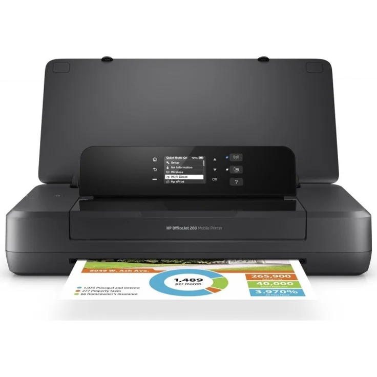 HP OfficeJet 200 Mobile, Tinte, mehrfarbig – Bild 1