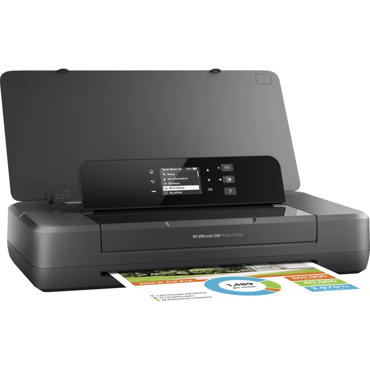 HP OfficeJet 200 Mobile, Tinte, mehrfarbig – Bild 9