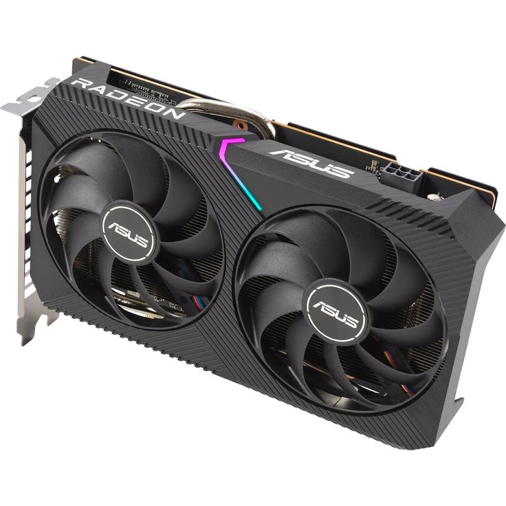 ASUS Radeon RX 6500 XT Dual OC, DUAL-RX6500XT-O4G, 4GB GDDR6, HDMI, DP (90YV0HA1-M0NA00) – Bild 8