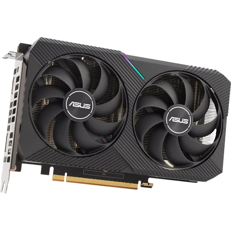 ASUS Radeon RX 6500 XT Dual OC, DUAL-RX6500XT-O4G, 4GB GDDR6, HDMI, DP (90YV0HA1-M0NA00) – Bild 4