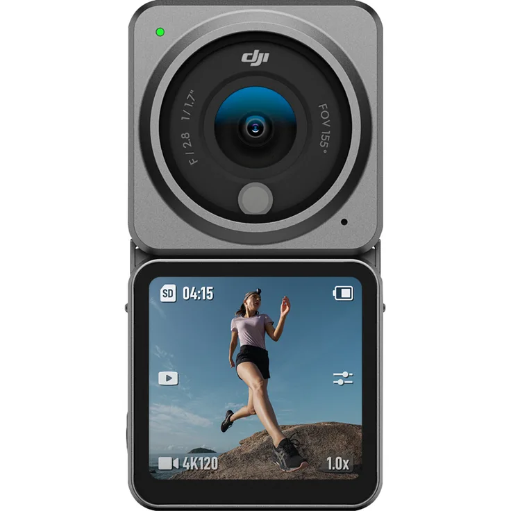 DJI Action 2 Dual-Screen Combo, Action-Cam (12 MP, 4K-Video)