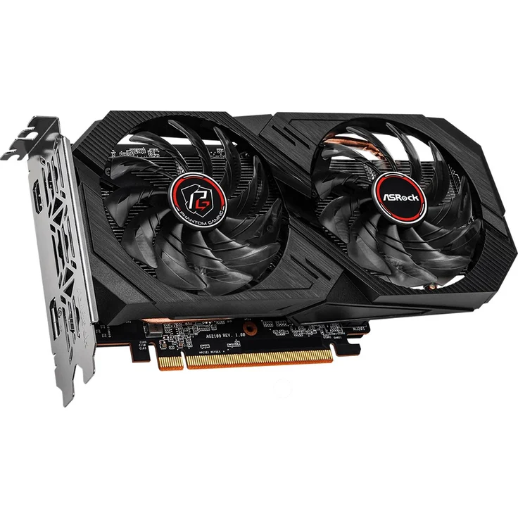 ASRock Radeon RX 6500 XT Phantom Gaming D OC, RX6500XT PGD 4GO, 4GB GDDR6, HDMI, DP (90-GA3DZZ-00UANF) – Bild 3