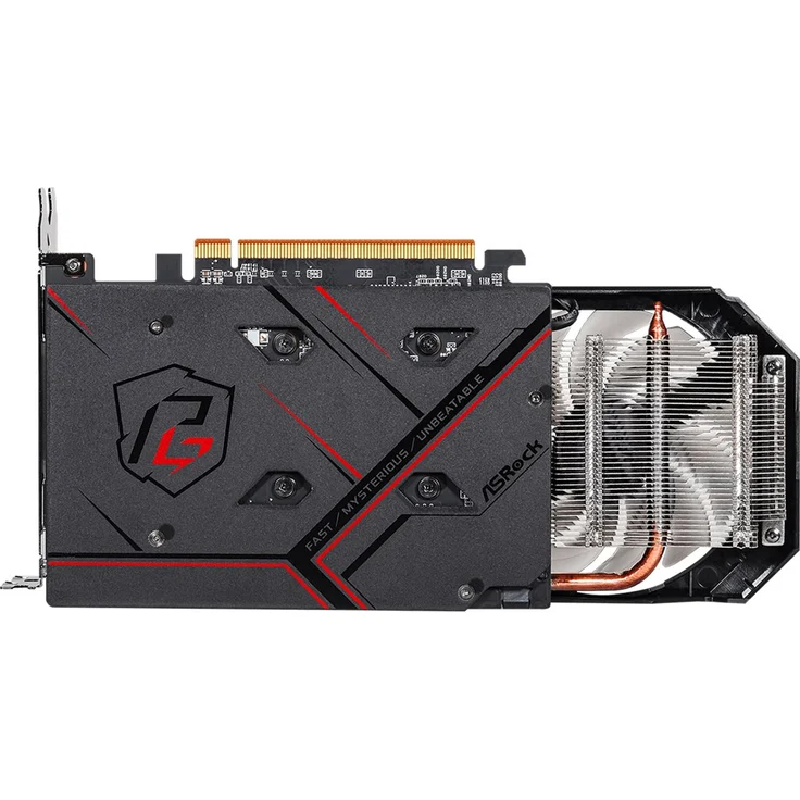 ASRock Radeon RX 6500 XT Phantom Gaming D OC, RX6500XT PGD 4GO, 4GB GDDR6, HDMI, DP (90-GA3DZZ-00UANF) – Bild 4