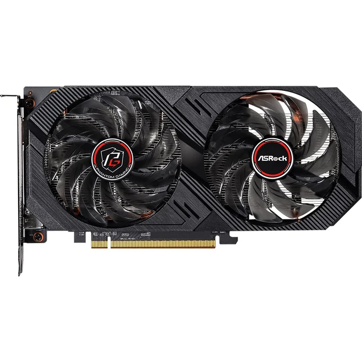 ASRock Radeon RX 6500 XT Phantom Gaming D OC, RX6500XT PGD 4GO, 4GB GDDR6, HDMI, DP (90-GA3DZZ-00UANF) – Bild 2