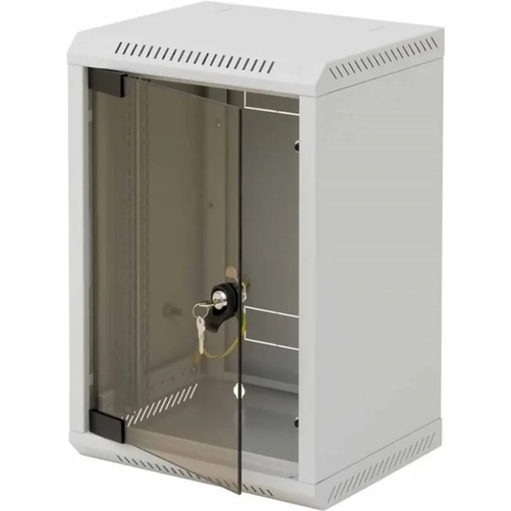 RBA-04-AS3-CAX-C1 - 10''-Wandverteiler, 4 HE, Glastür