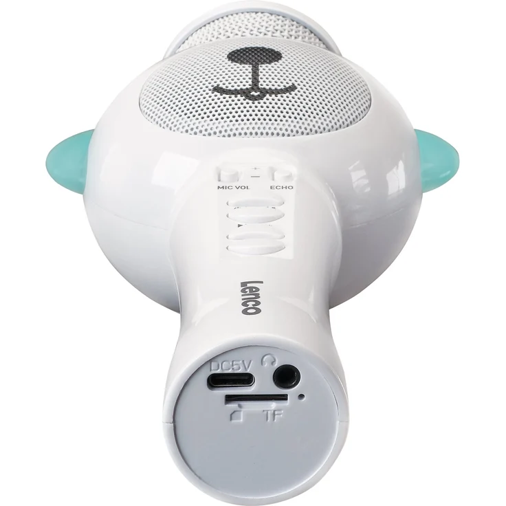 LENCO Karaoke mic. mit BT, USB, SD, Beleuchtung, Aux out – Bild 6
