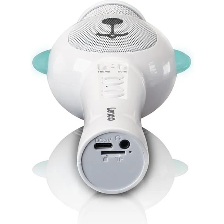 LENCO Karaoke mic. mit BT, USB, SD, Beleuchtung, Aux out – Bild 3