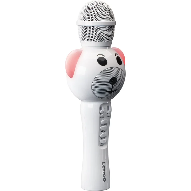 LENCO Karaoke mic. mit BT, USB, SD, Beleuchtung, Aux out – Bild 9