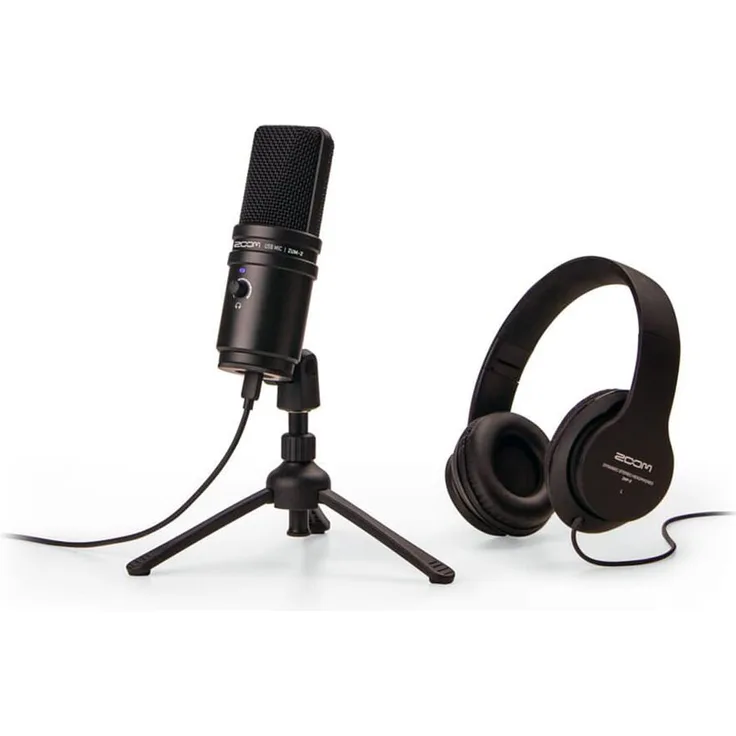 Zoom ZUM-2PMP USB Podcast Mic Pack