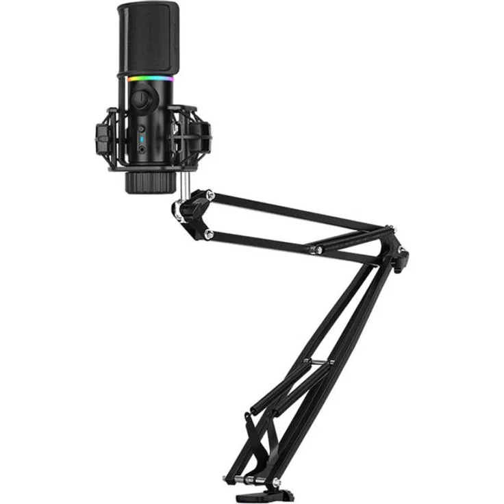 Streamplify MIC RGB Mikrofon, USB-A, schwarz - inkl. Arm – Bild 2