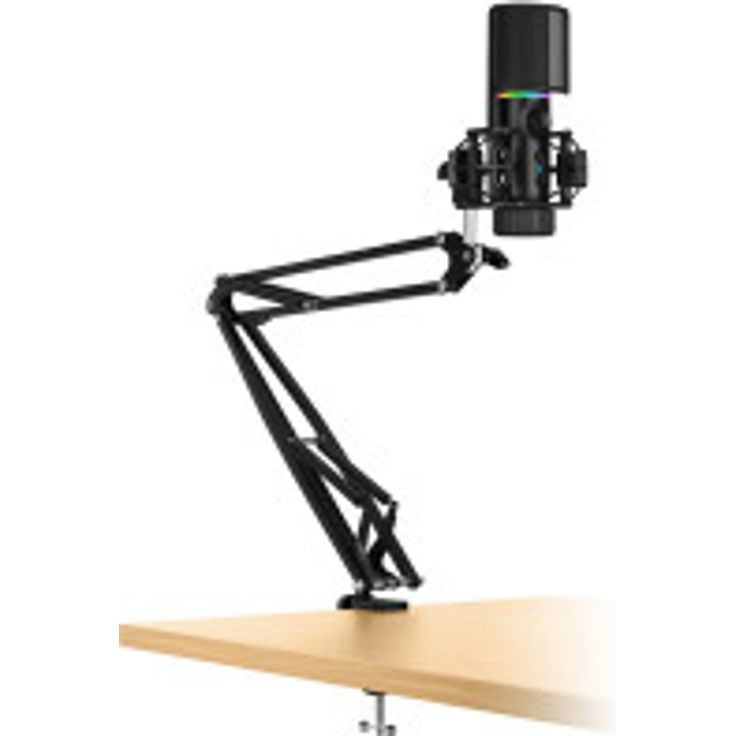 Streamplify MIC RGB Mikrofon, USB-A, schwarz - inkl. Arm