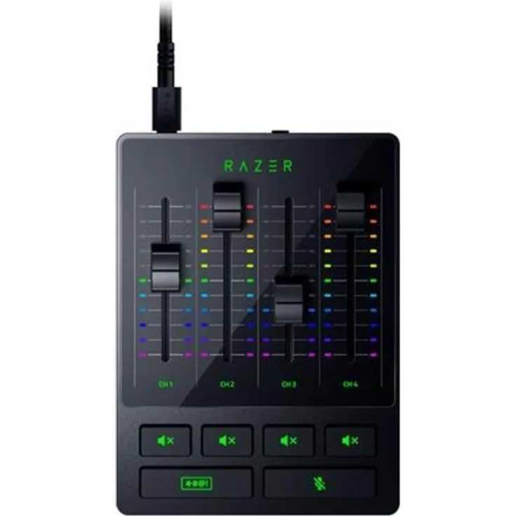 Razer Audio Mixer Mischpult, schwarz – Bild 2