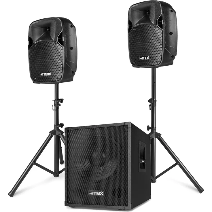 Max MX700 2.1 Aktiv-Lautsprechersystem 12