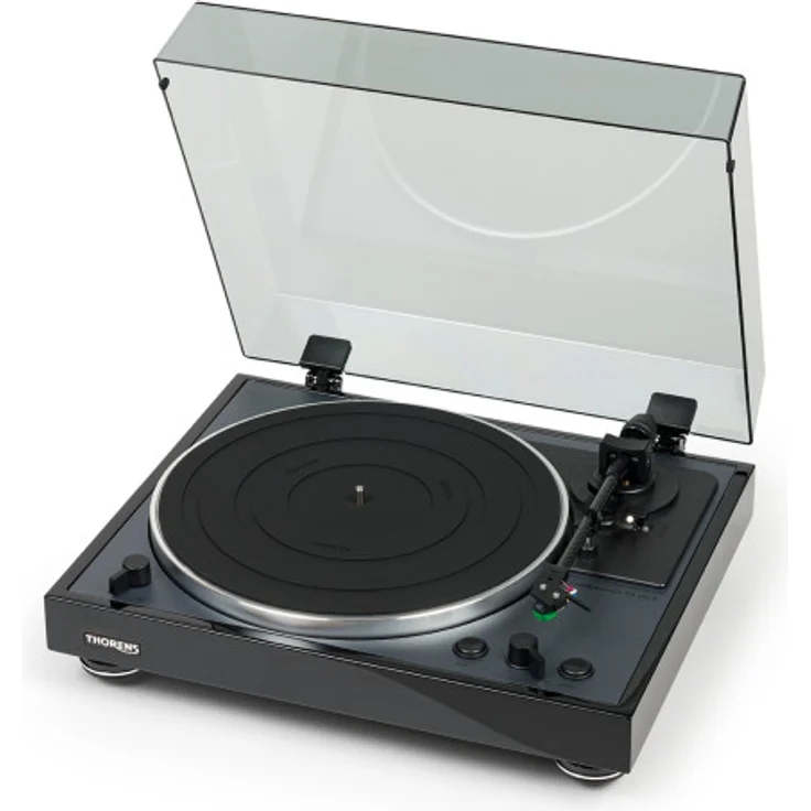 Thorens TD 102 A, AT-VM95E schwarz hg