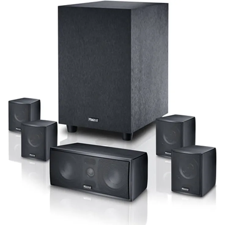 Magnat Cinema Star 5.1 Subwoofer-Satelliten-System schwarz