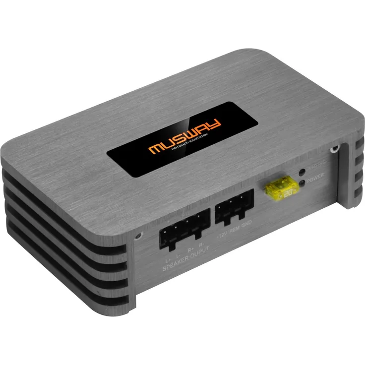 MUSWAY Digital 2-Kanal Endstufe AMP P2