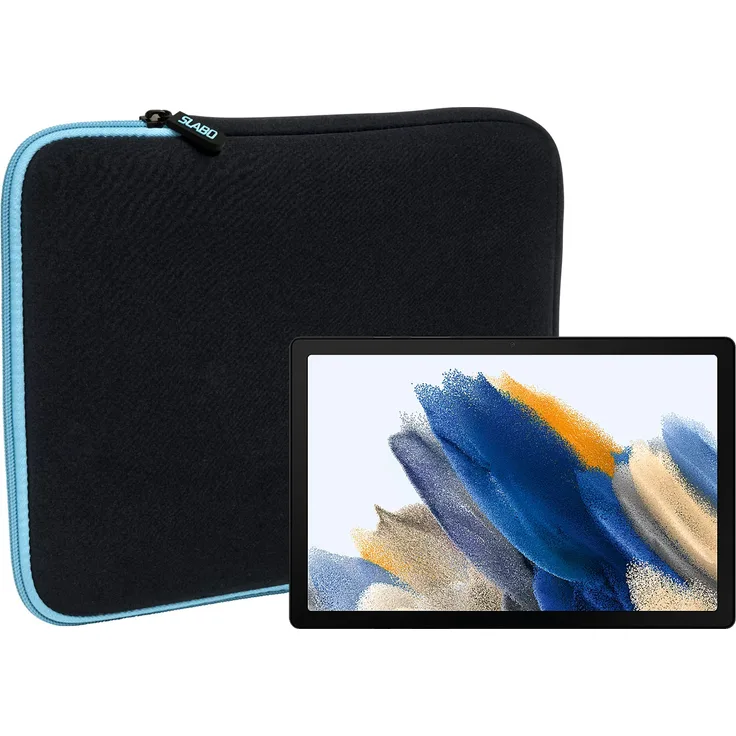Slabo Tablet Tasche für Samsung Galaxy Tab A8 10.5'' (2021), Türkis/Schwarz