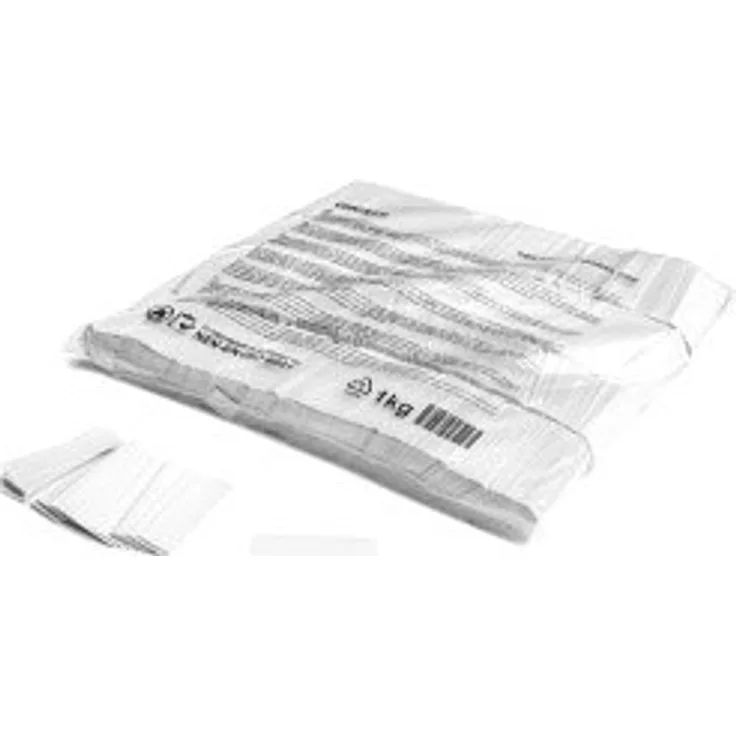Magic FX Slowfall Konfetti Rechteckig 55x17mm - Weiß 1kg
