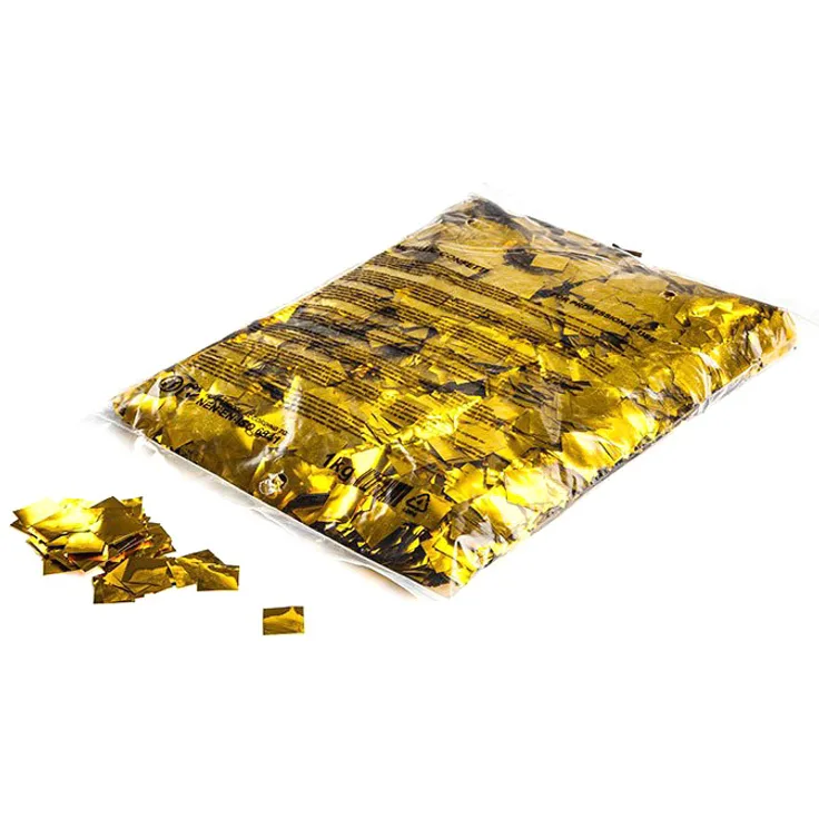 Magic FX Metallic Konfetti Quadrate 17x17mm - Gold 1kg
