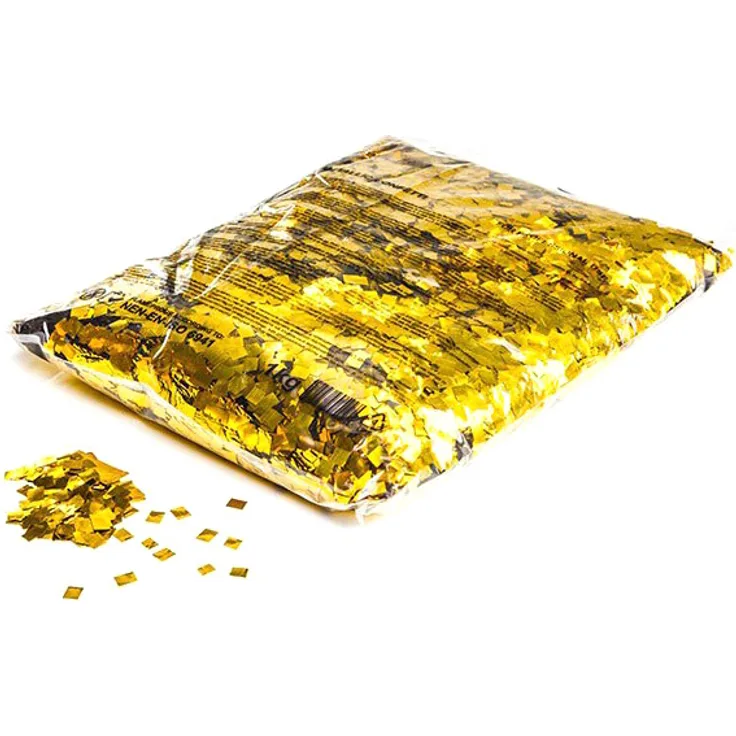 Magic FX Metallic Konfetti Regentropfen 6x6mm - Gold 1kg
