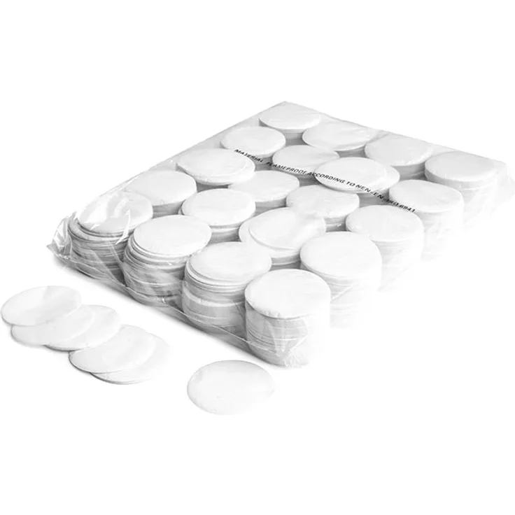 Magic FX Slowfall Konfetti Rund 55mm - Weiß 1kg