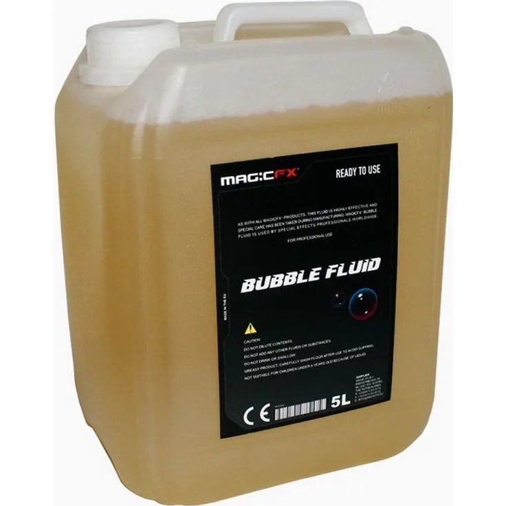 Magic FX Bubble Fluid Seifenblasenfluid, 5L