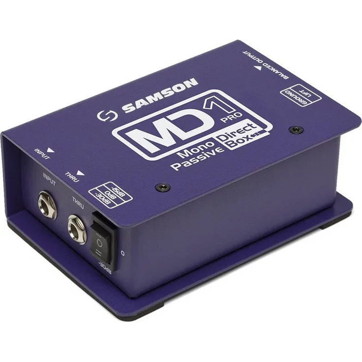Samson S-Max MD1Pro - Mono Passive Direct Box