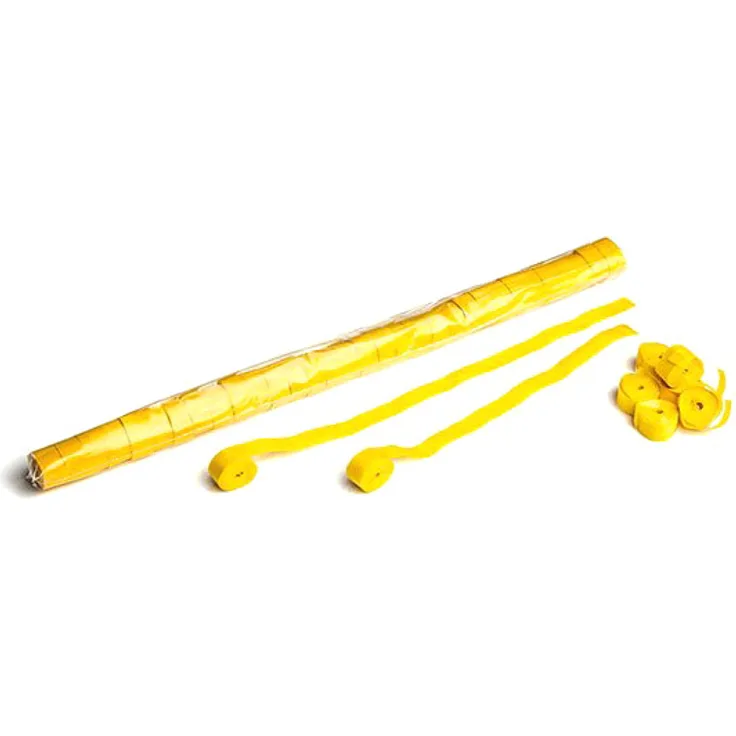 Magic FX Streamer 10m x 1,5cm - Gelb