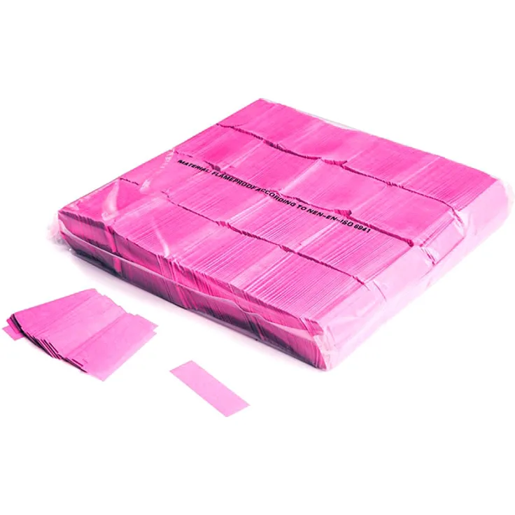 Magic FX Slowfall UV Konfetti 55x17mm - Fluo Pink 1kg