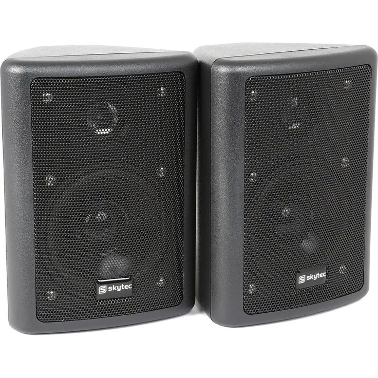 Skytec ODS40B Lautsprecher-Set 2-Wege 75W Schwarz