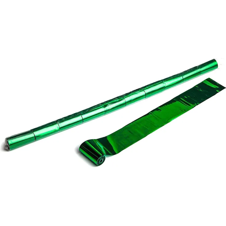 Magic FX Metallic Streamer 10m x 5cm - Grün