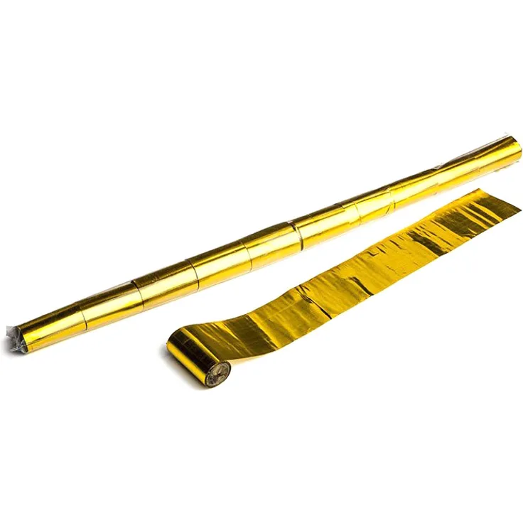 Magic FX Metallic Streamer 10m x 5cm - Gold
