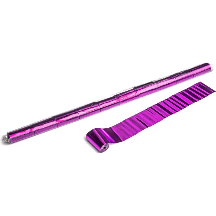 Magic FX Metallic Streamer 10m x 5cm - Pink