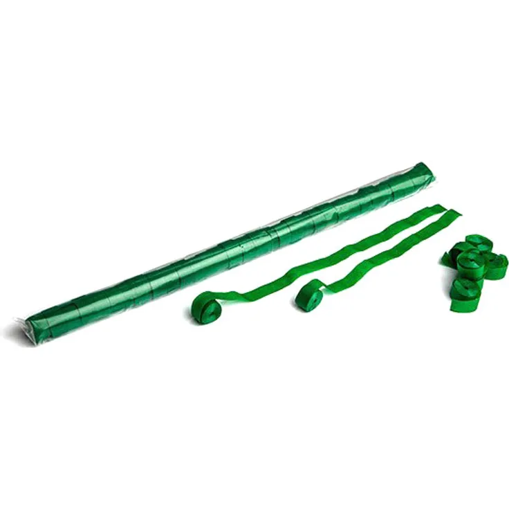 Magic FX Streamer 10m x 1,5cm - Dunkelgrün