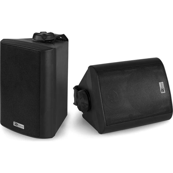 Power Dynamics BC40V Schwarzes Lautsprecherpaar 100V 8 Ohm 4-'-' 100W - IPX5