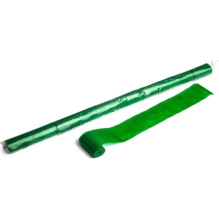 Magic FX Streamer 10m x 5cm - Dunkelgrün